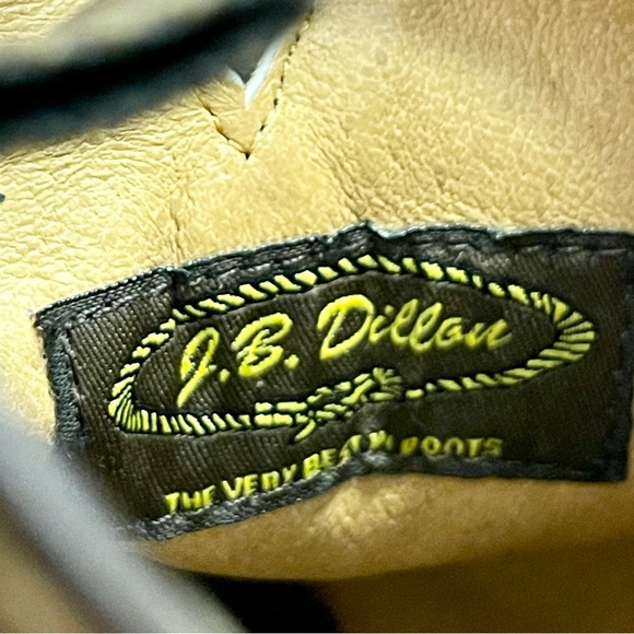 Gorgeous J.B. Dillon distressed leather cowgirl booties! - Picture 17 of 17